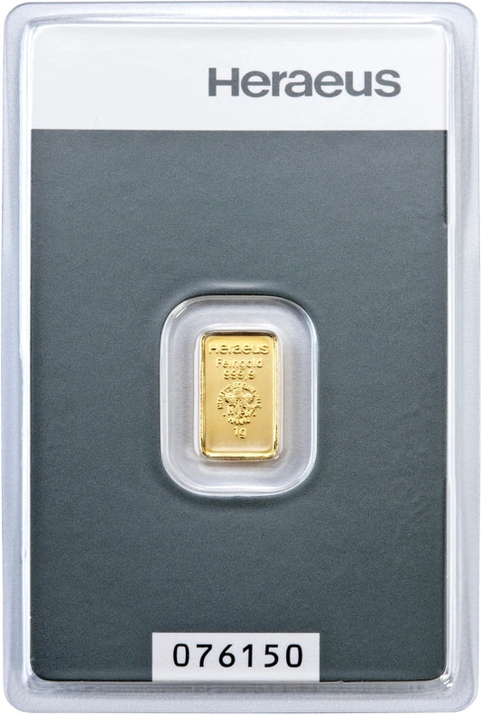 1 GRAM GOLD BAR