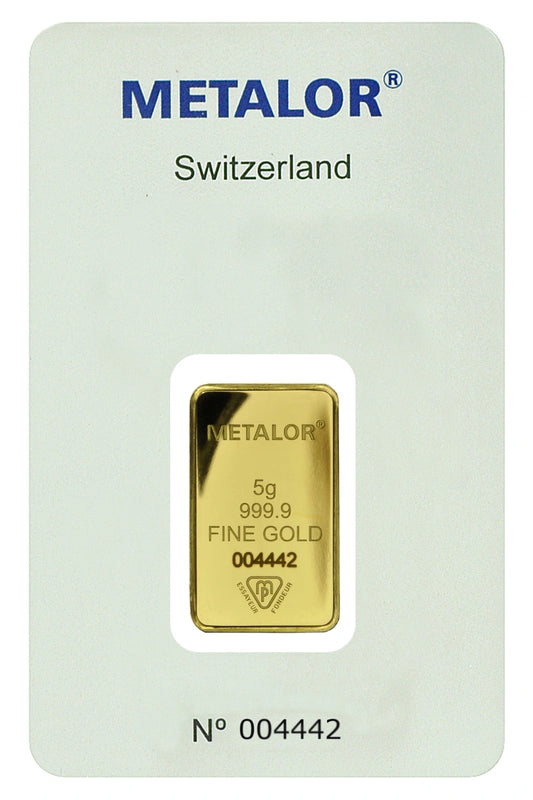 5 GRAM GOLD BAR