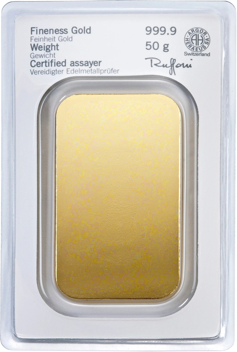 50 GRAM GOLD BAR