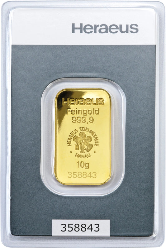 10 GRAM GOLD BAR