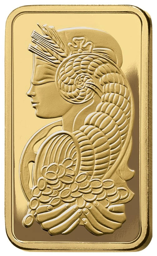 PAMP 5oz GOLD BAR Geprägt