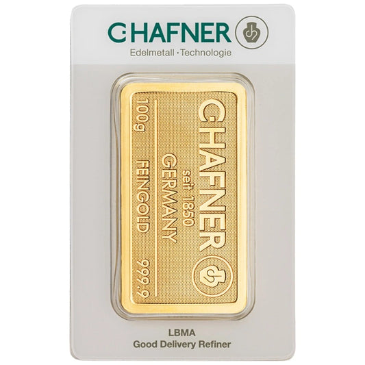 100 GRAM GOLD BAR