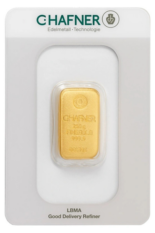 250 GRAM GOLD BAR