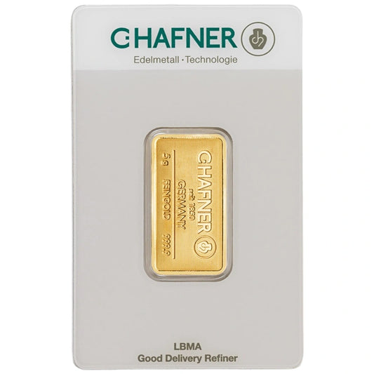 5 GRAM GOLD BAR