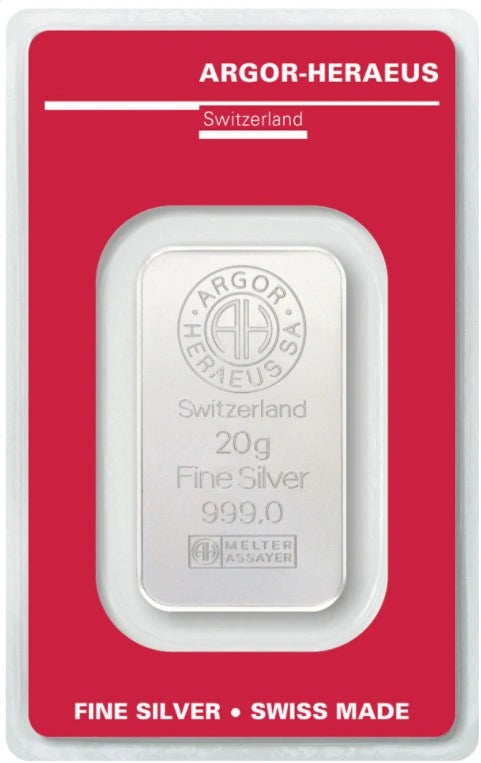 20 GRAM SILVER BAR