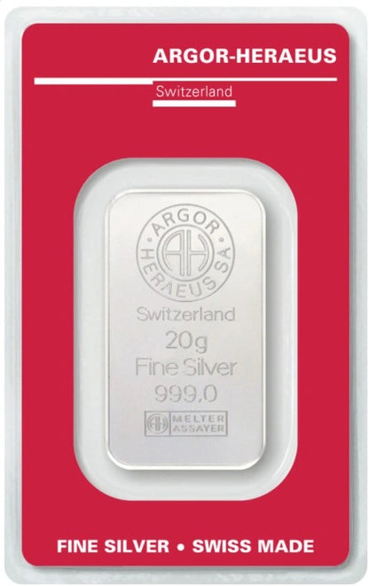 20 GRAM SILVER BAR