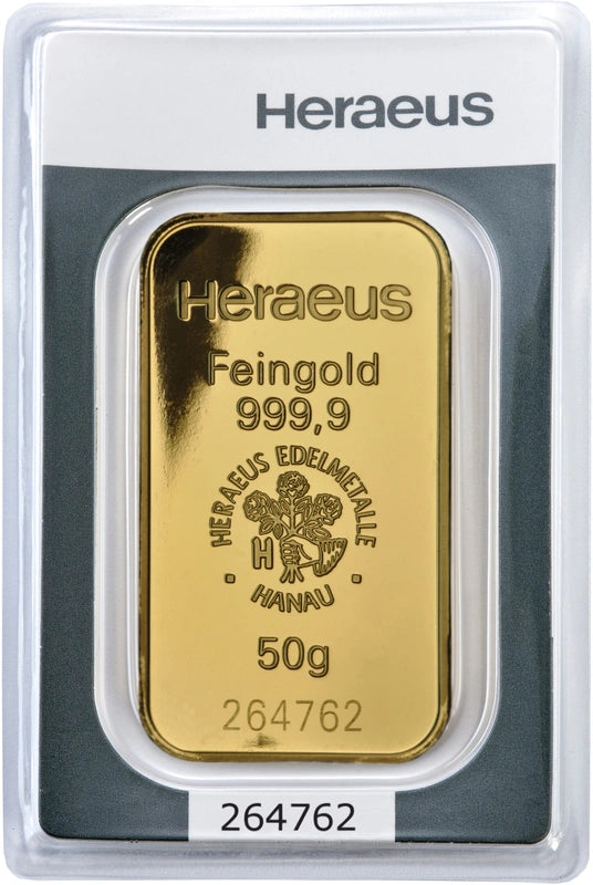 50 GRAM GOLD BAR